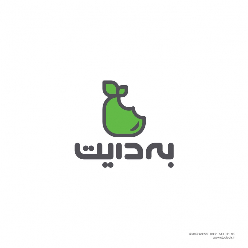 طراحی لوگو کلینیک رژیمی به دایت