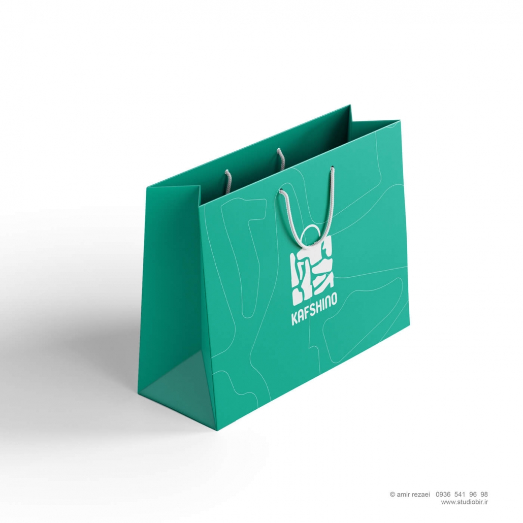 طراحی لوگو فروشگاه کفش کفشینو