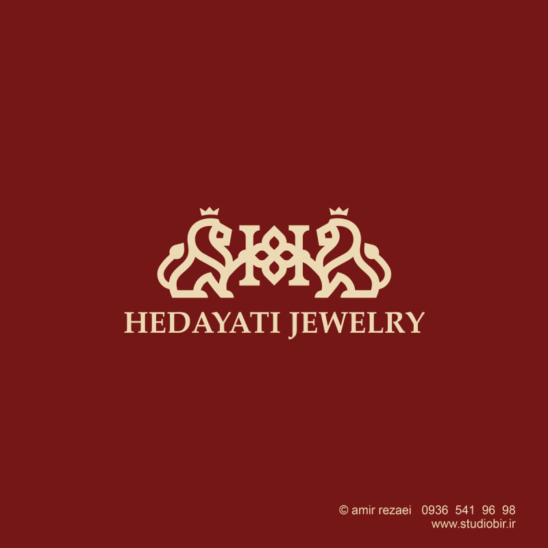 طراحی لوگو طلا و جواهری هدایتی