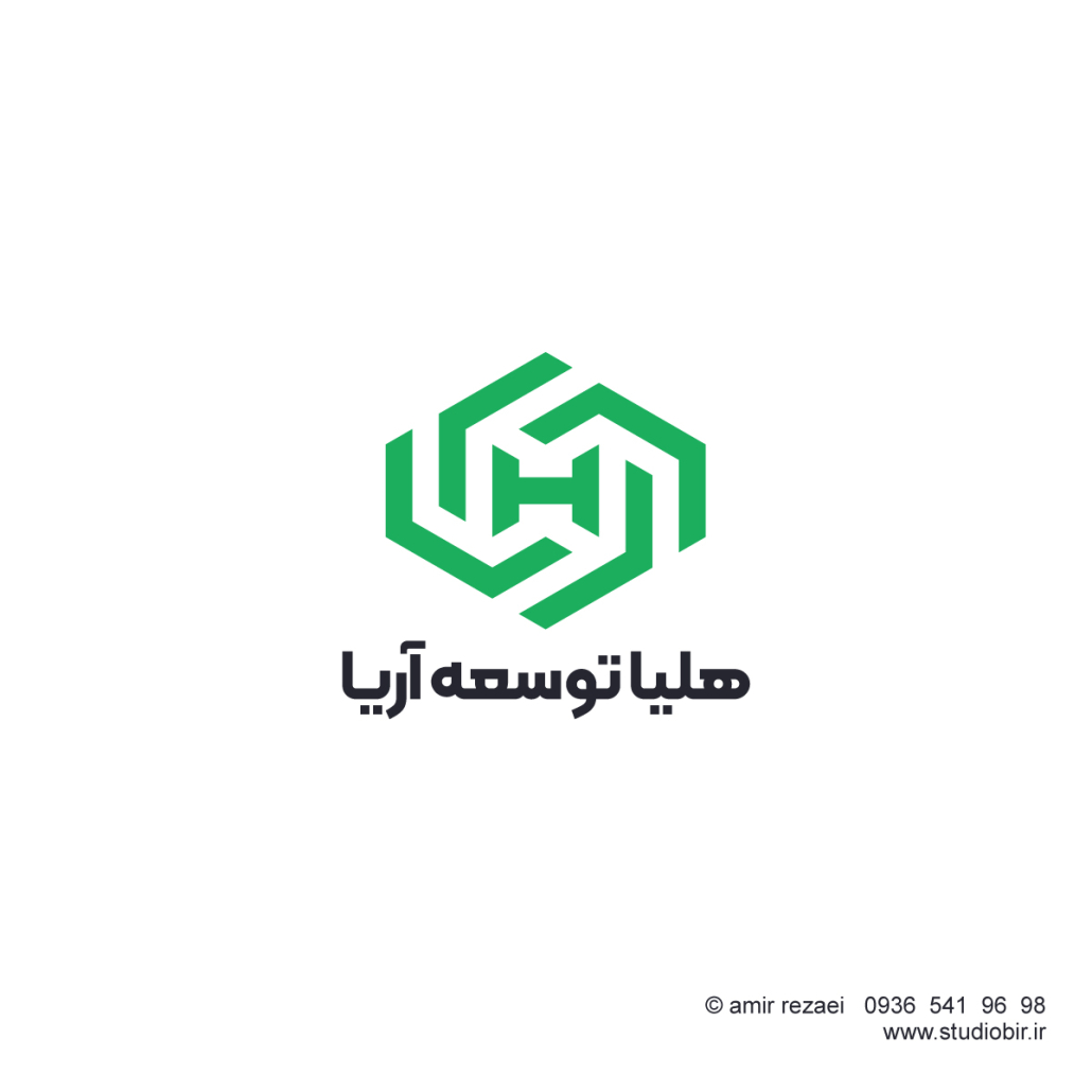 طراحی لوگو صنعت دام و طیور هلیا توسعه آریا