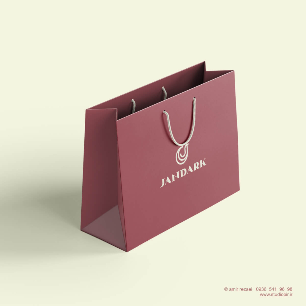 طراحی لوگو آرایشی بهداشتی ژاندارک