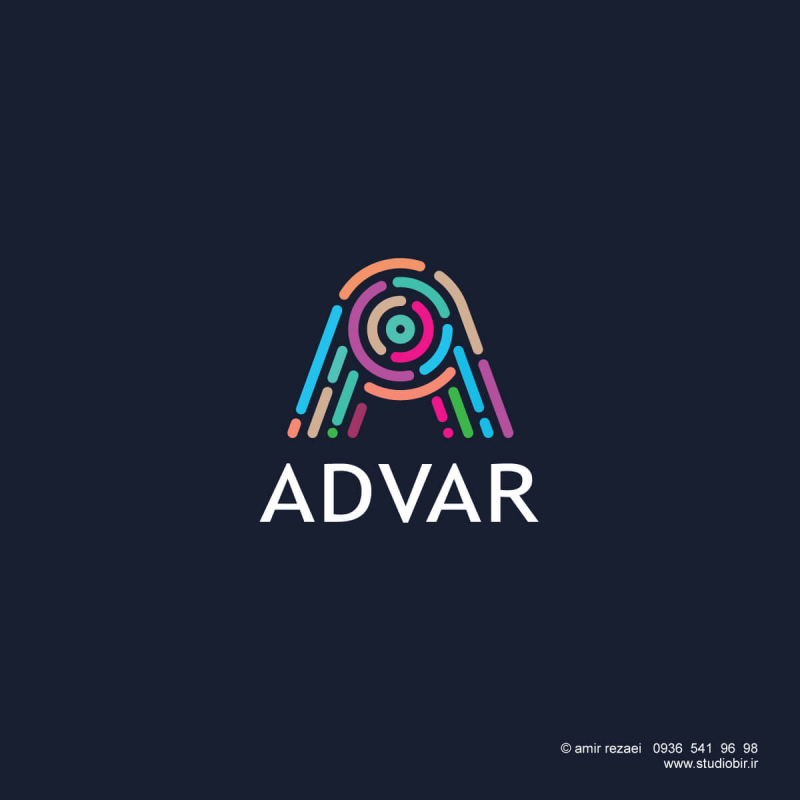 طراحی لوگو آژانس تبلیغات آنلاین اَدوار