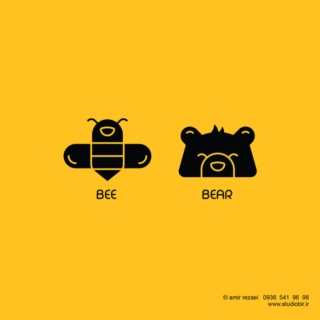 ایده طراحی لوگو تولیدکننده عسل بالچی ایده طراحی لوگو تولیدکننده عسل بالچی