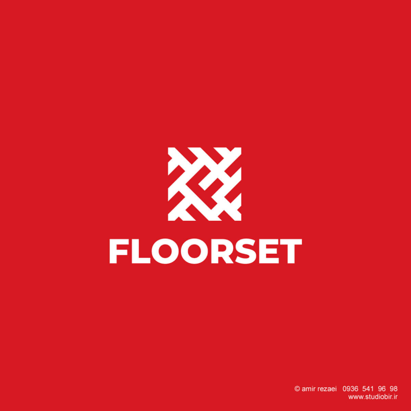 طراحی لوگو پارکت و کفپوش floorset