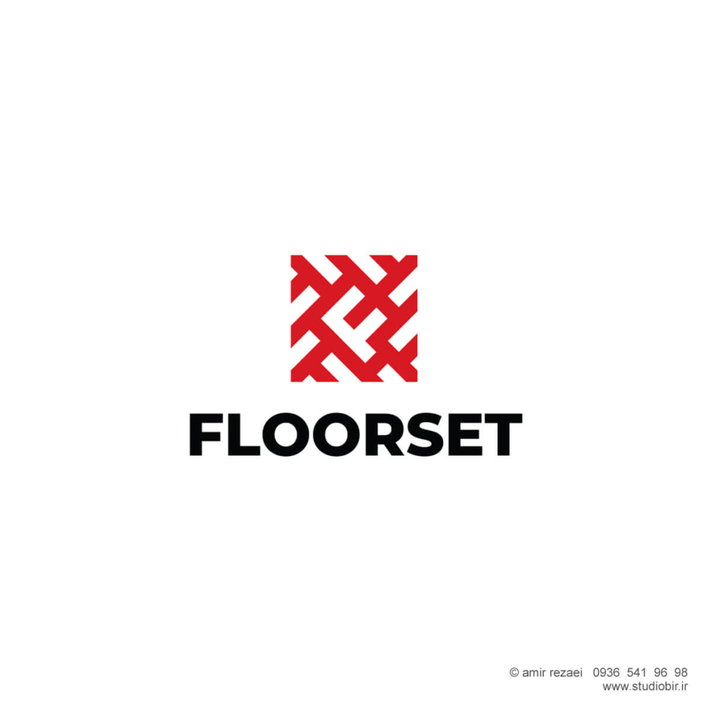 طراحی لوگو پارکت و کفپوش floorset