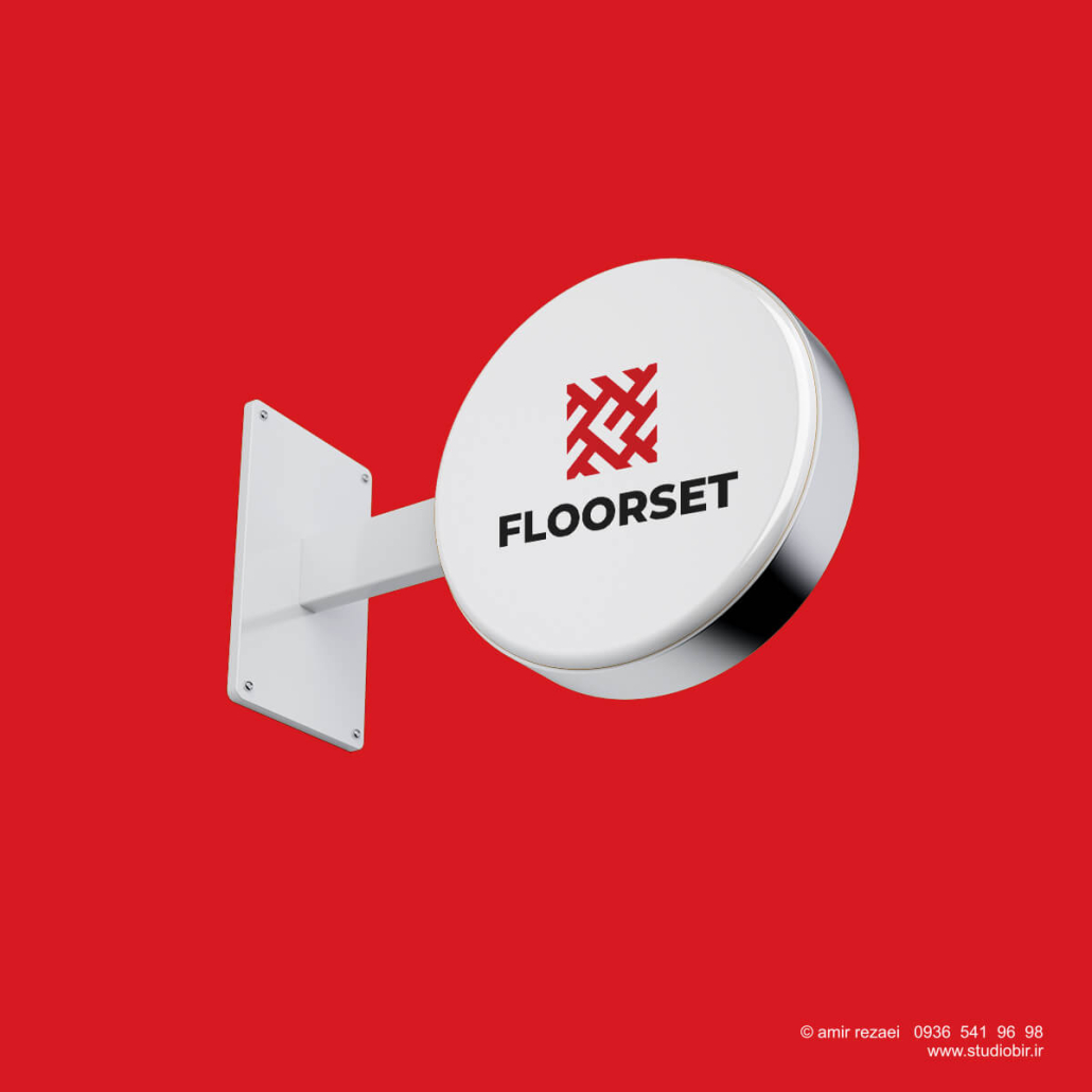 طراحی لوگو پارکت و کفپوش floorset