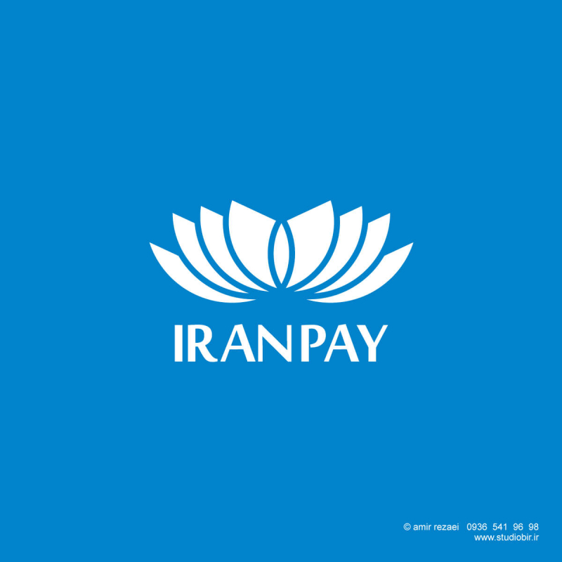 طراحی لوگو استارت آپ مالی ایران پی