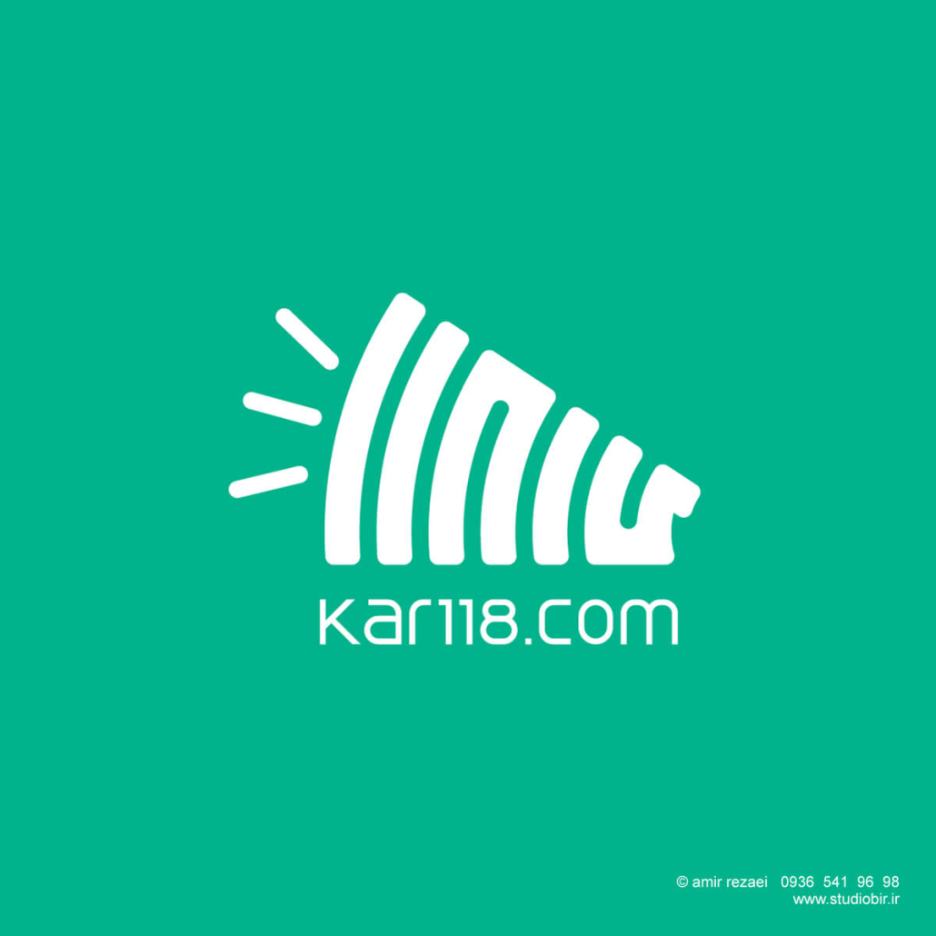 طراحی لوگو کاریابی کار118