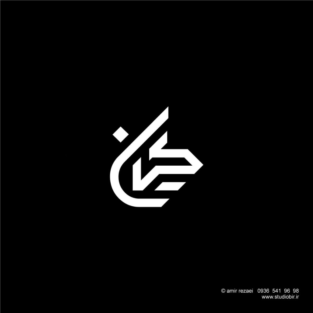 طراحی لوگوتایپ گالری هنری کیان