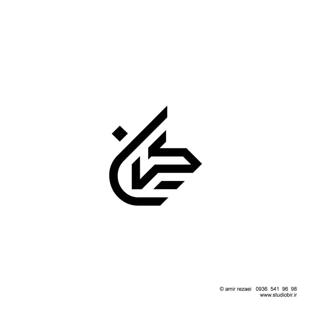 طراحی لوگوتایپ گالری هنری کیان