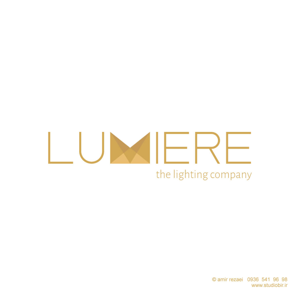 طراحی لوگو شرکت نور پردازی لومیر طراحی لوگو شرکت نور پردازی لومیر