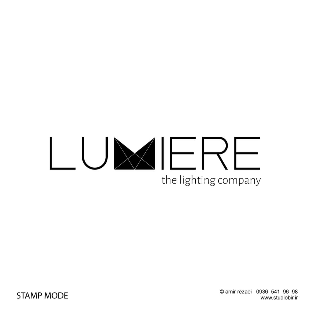 طراحی لوگو شرکت نور پردازی لومیر طراحی لوگو شرکت نور پردازی لومیر