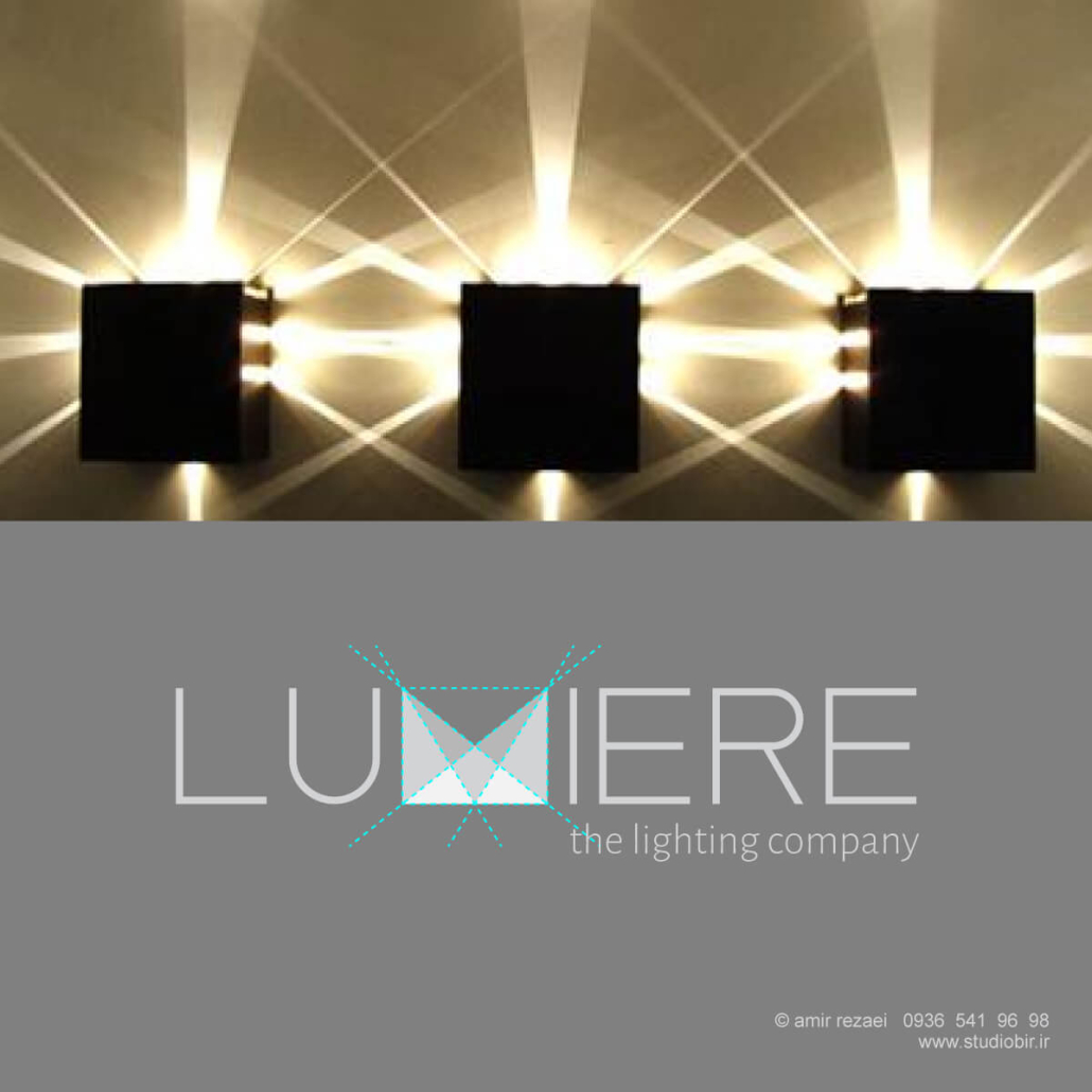 ایده لوگو شرکت نور پردازی لومیر ایده لوگو شرکت نور پردازی لومیر