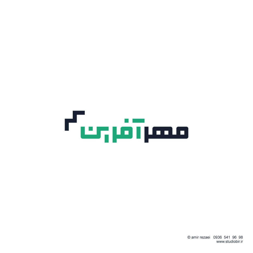 طراحی لوگو کارگزاری مهرآفرین