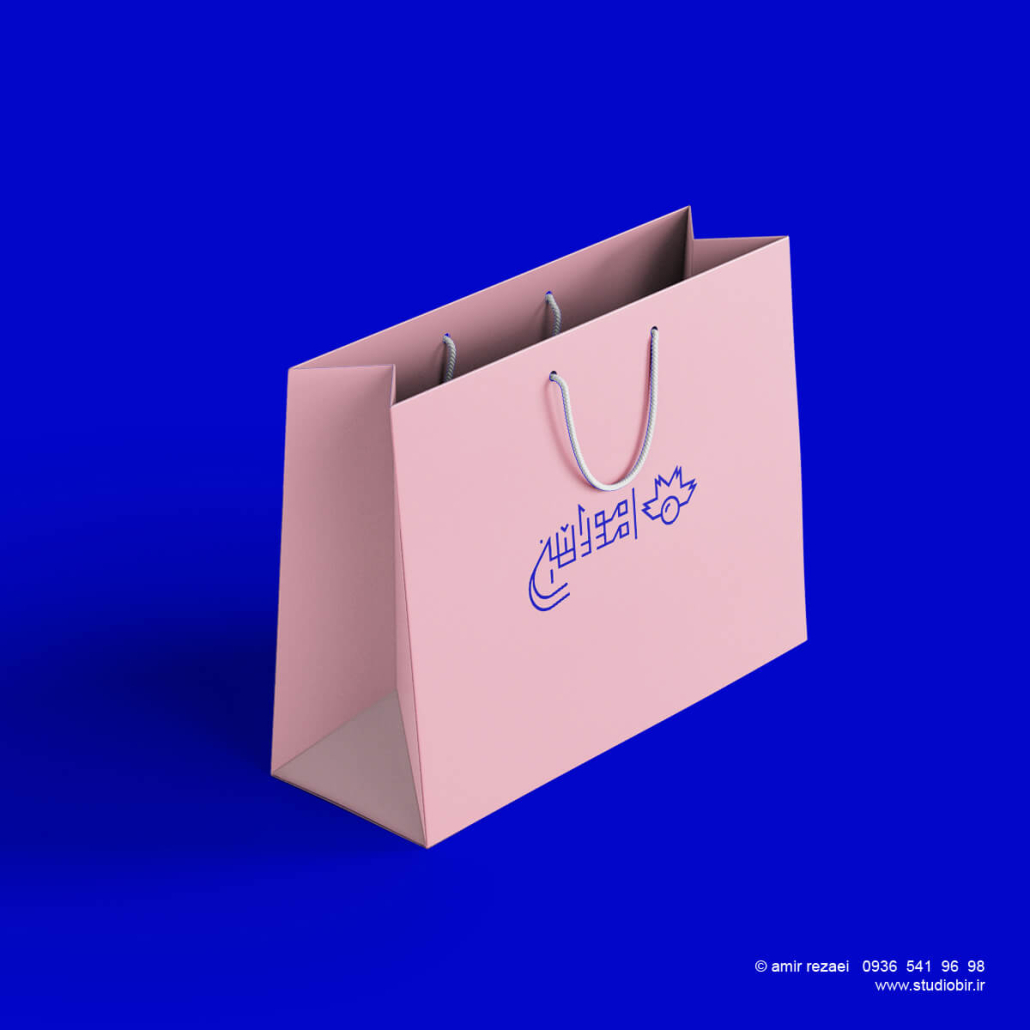 طراحی لوگو برند لباس موراشین