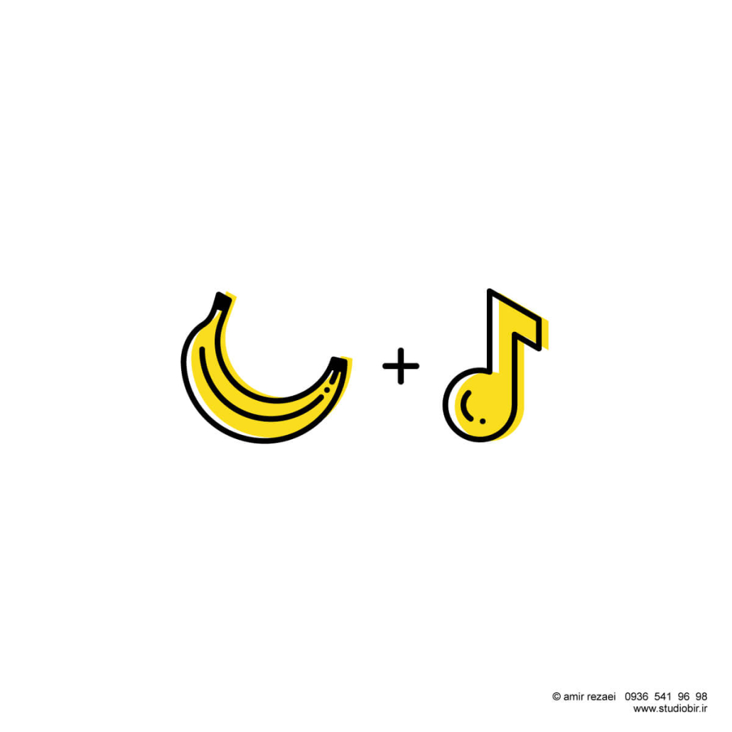 ایده طراحی لوگو استودیو موزیمیشین