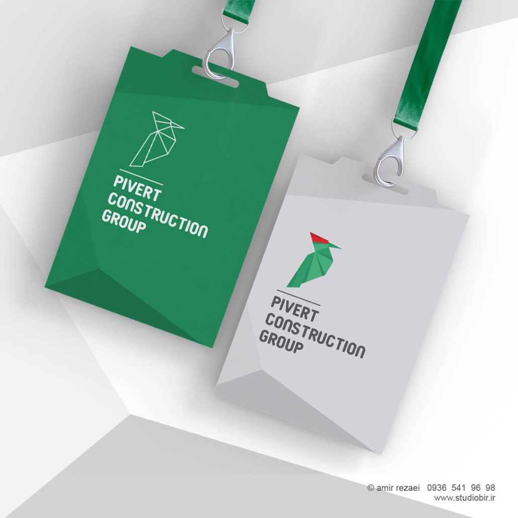 طراحی لوگو شرکت ساختمانی pivert طراحی لوگو شرکت ساختمانی pivert