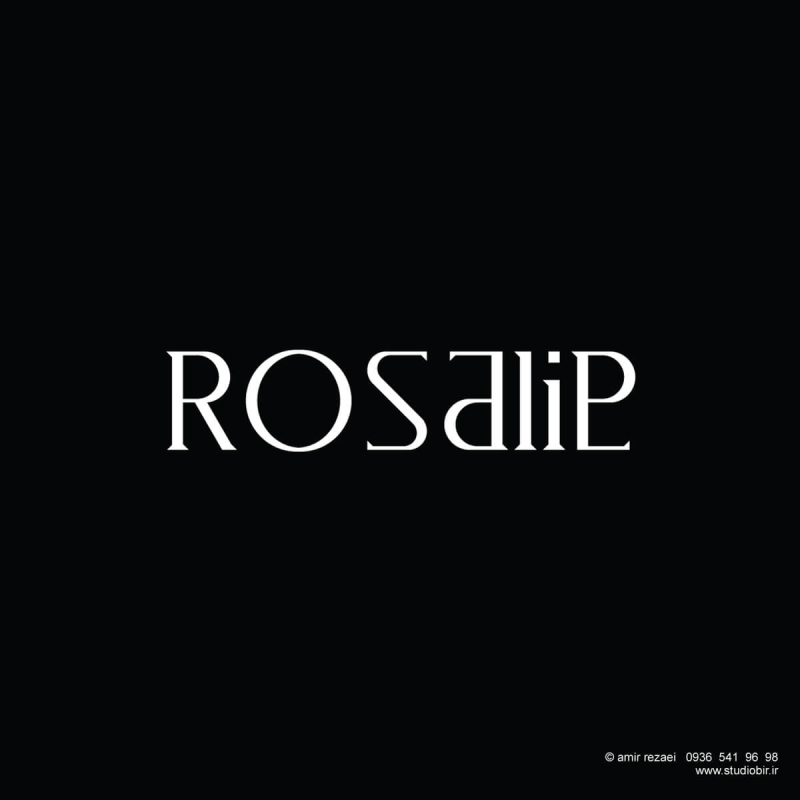 طراحی لوگو مزون طراحی لباس روسالی