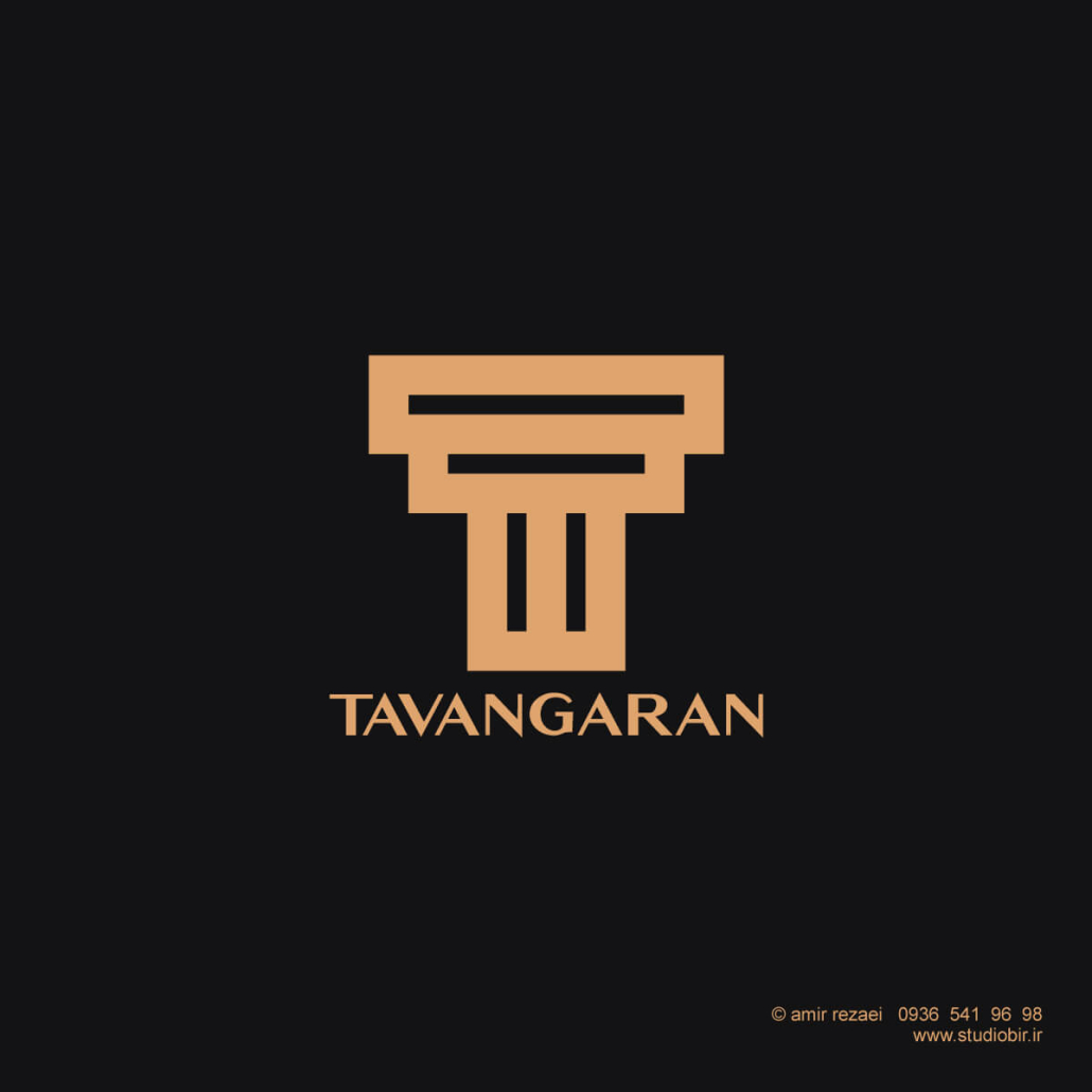 طراحی لوگو شرکت ساختمانی توانگران